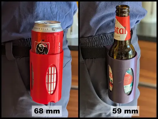 Belt Bottle Holder for Beer & Soda & Bottles
