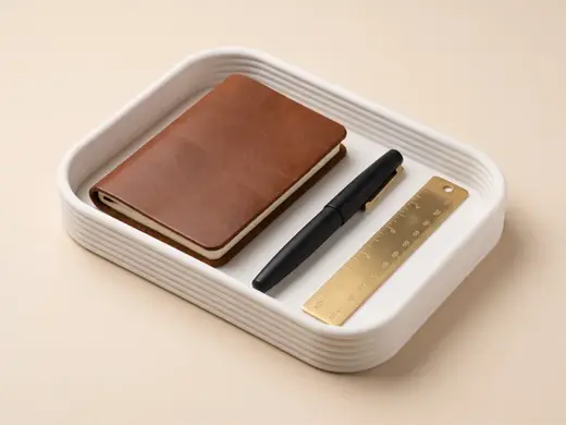 Modern Layered Catch-All Tray | Minimalist Tray