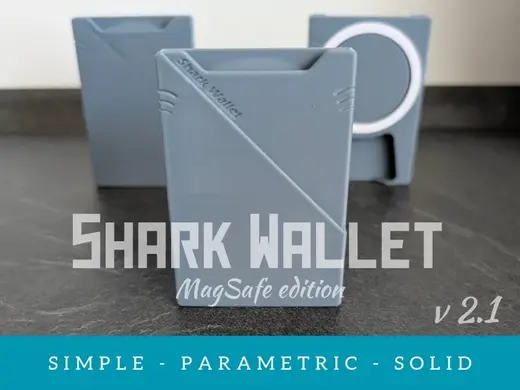Shark Wallet v2.1 – MagSafe Version