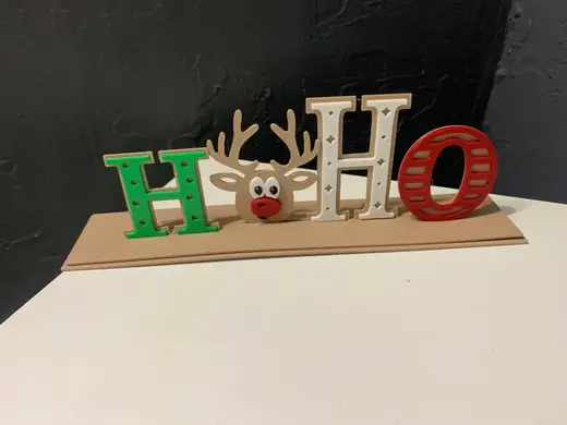 Ho Ho Christmas Decoration
