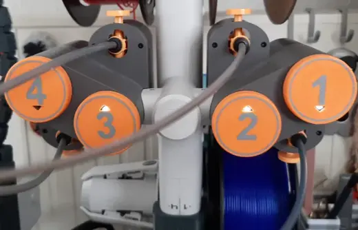 AMS lite Number Cover upside down