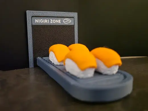 Linea di produzione Conveyor Belt Sushi Nigiri art