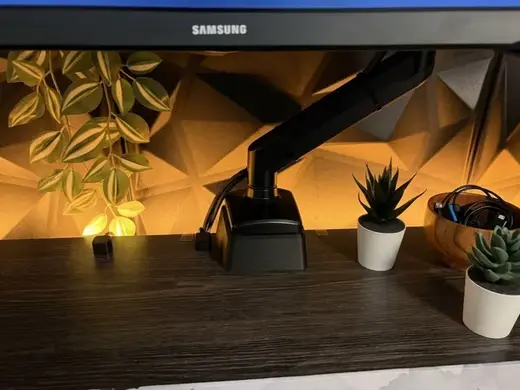 Monitor arm raiser 45mm