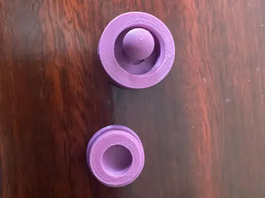 Print in Place Locking Ball and Socket Joint