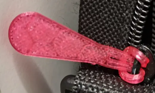 Broken zipper TPU replacement