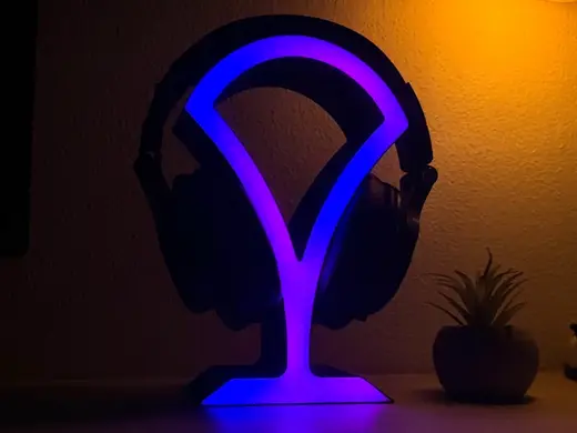 RGB Headphone Stand