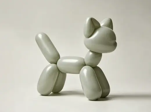 Balloon Cat: Cute & Healing Desktop Figurine