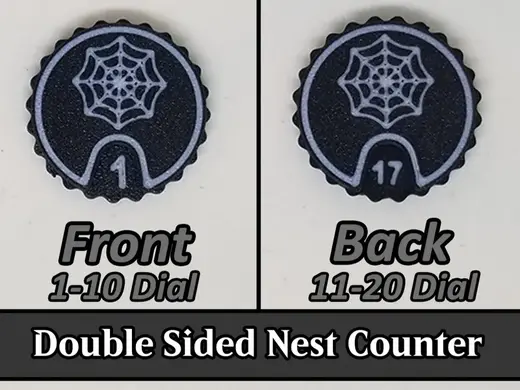 MTG Duskmourn Nest Counter Double Sided 1-20 Dial