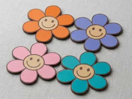 Posavasos "Spring Smiles" Flores