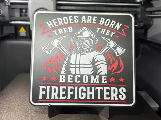 HEROES ARE BONE THEN THEY BECOME FIREFIGHTERS