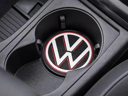 Cup coaster insert for VolksWagen VW car