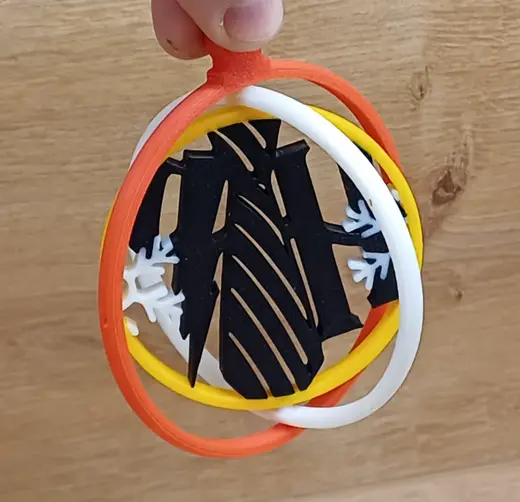 Harry Potter 3d Christmas Tree Ornament