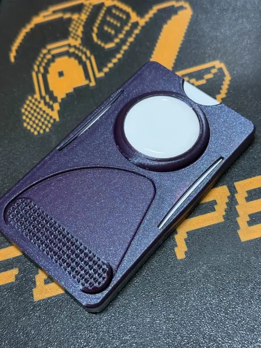 Cascade card wallet V2 Money Clip + Airtag mount