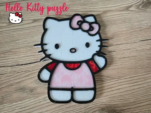 Hello Kitty 3D puzzle