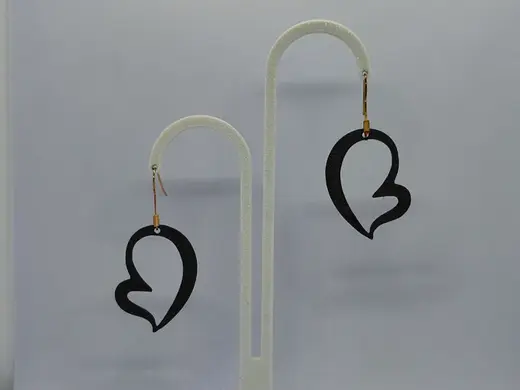 Aretes Corazón Inverso
