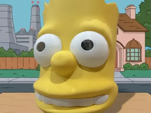 Bart Simpson Mask