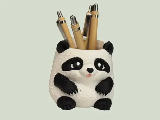 Panda Bear Pen or Toothbrush Holder