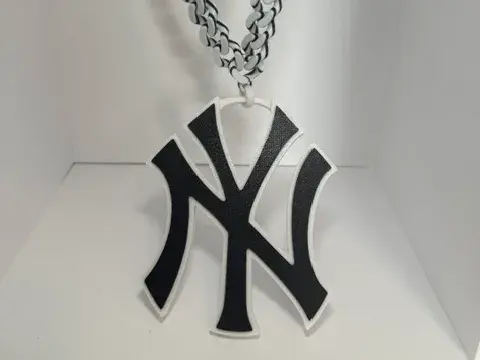 New York Yankees hype chain pendant