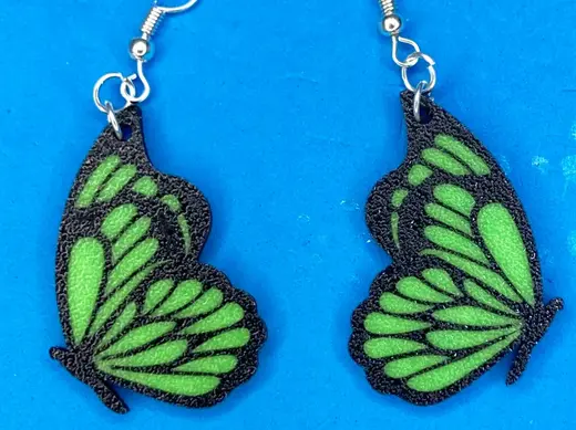 Butterfly earrings / Pendientes Mariposa