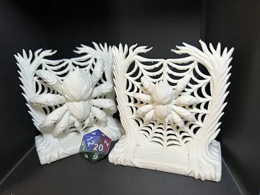 D&D-Natur-Element-Spinne gross und klein
