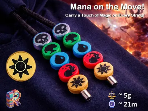 Mana on the Move - Plains Drawstring Bead