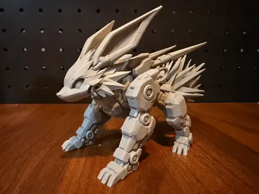 Mecha Pokemon Series — Jolteon Volt Spire Statue