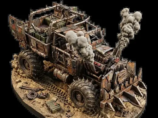 Scrap-Metal War Truck – Heavy Scifi "Scrap-Trukk"