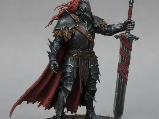 Miniature D&D Dragon Soldier