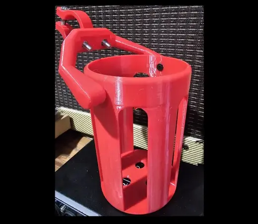 Gyro cup holder for bike handlebar - 3.2 inch