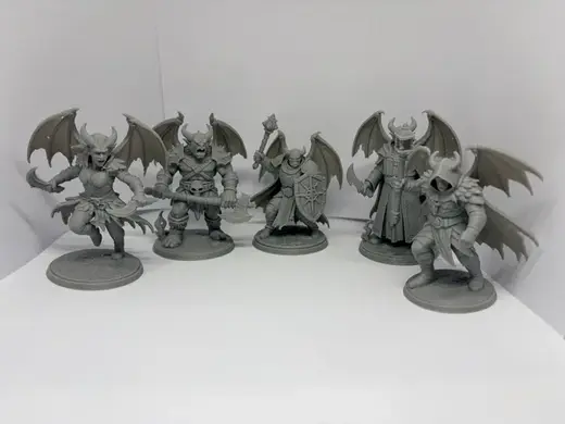 The Infernal Covenant - 5 x Demon Miniatures