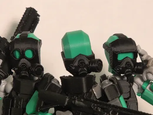 Removable Gas Mask For Dummy 13 (PMK-4)