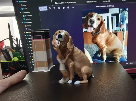 KURAI (PRINTABLE MODEL OF MY PARTNER'S PET)