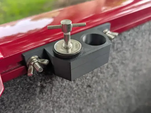Double Boat Plug Holder Track / VERSATRACK Mounted
