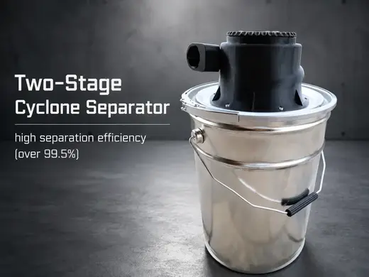 Two-Stage Cyclone Separator