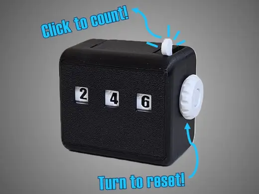 Mechanical Counter - all printed parts!