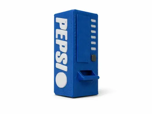 Diorama 1/64 distributeur de boissons Pepsi