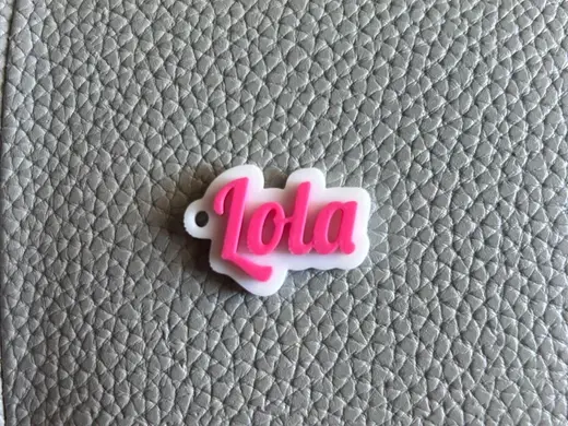 Lola name keychain