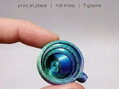 Giroscopio llavero anillos-Gyro Fidget Toy