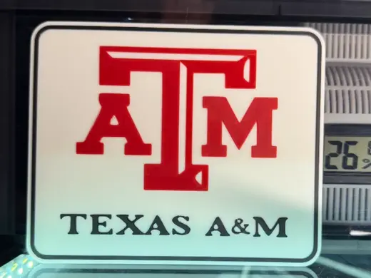 TEXAS A&M SIGN FOR DOOR/FRIDGE/WALL