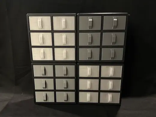 Modular Small Parts Storage Drawers