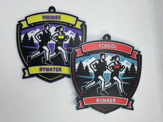 Customizable Cross Country Bag Tag / Keychain