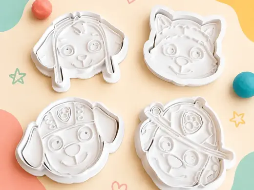 Paw Patrol Cookie Cutter or PlayDoh KIT