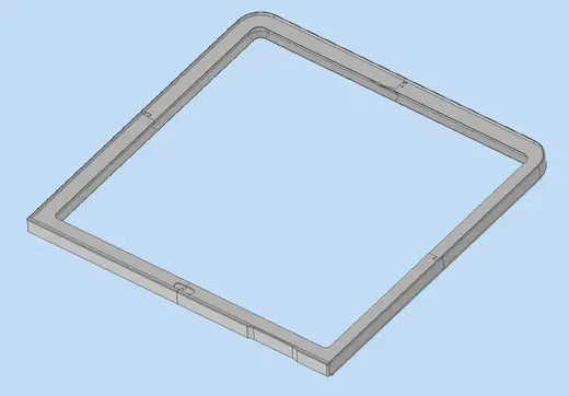 X1 X1C P1P Raiser for LED Stripe best fit