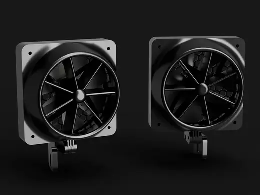 Sim Racing Wind Simulation