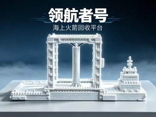 领航者号海上火箭回收平台 "Linghangzhe" Recovery Platform