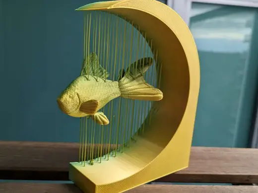 Suspended Goldfish