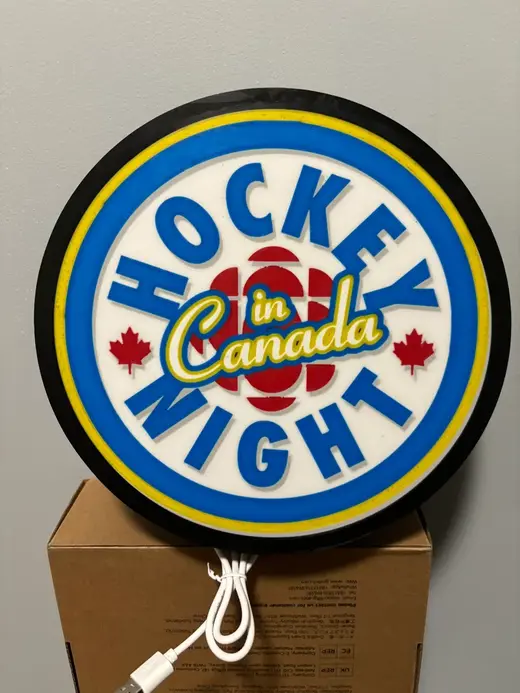Hockey Night In Canada Light Box