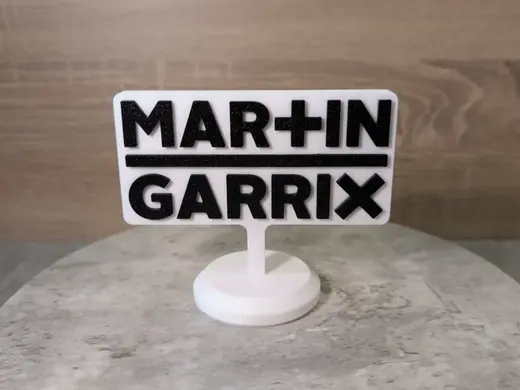 Martin Garrix Logo Desk Art (Various Sizes)