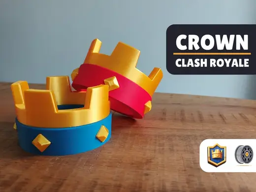 Crowns | Clash Royale Display Piece | NO AMS