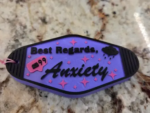 Best Regards, Anxiety Can Opener Key Chain